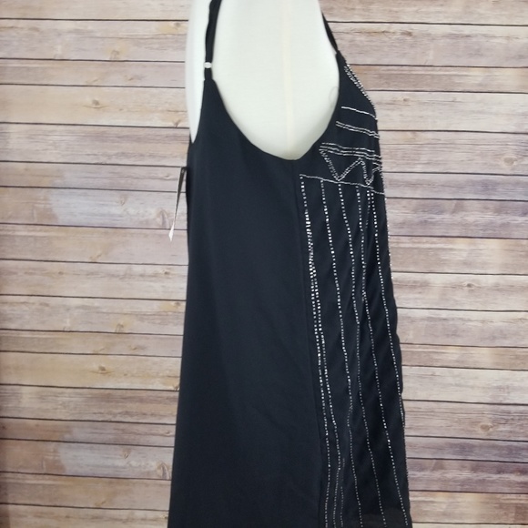 Tobi Black Spaghetti Strap Embellished Party Dress - Picture 5 of 8